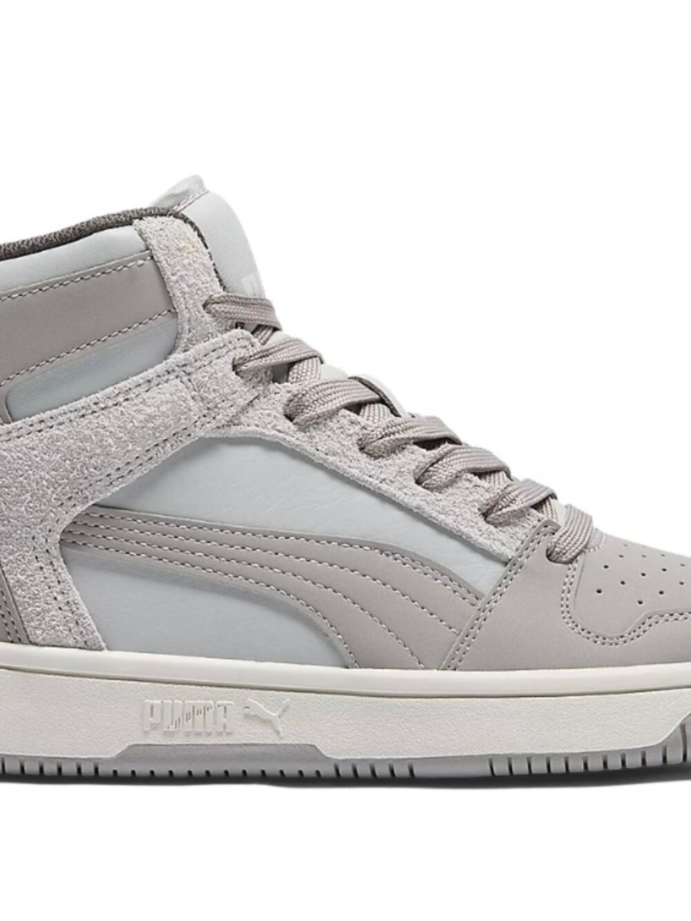 Puma Men's Rebound LayUp SL Timeless Basketball Shoe Grey Size 10 NEW